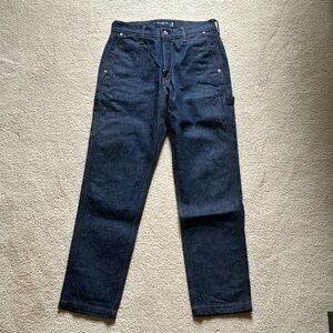 Abercrombie Real Indigo Loose Jean